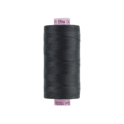 WonderFil - Efina - 1371m (1500y) - EF-030 - Black - 60wt/2Ply Gassed Egyptian Cotton