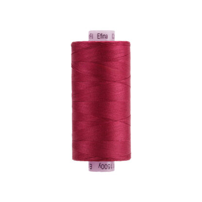 WonderFil - Efina - 1371m (1500y) - EF-043 - Dark Cerise - 60wt/2Ply Gassed Egyptian Cotton