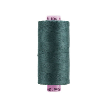 WonderFil - Efina - 1371m (1500y) - EF-017 - Blue Spruce - 60wt/2Ply Gassed Egyptian Cotton