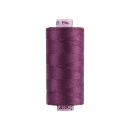 WonderFil - Efina - 1371m (1500y) - EF-038 - Plum - 60wt/2Ply Gassed Egyptian Cotton