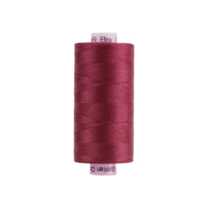 WonderFil - Efina - 1371m (1500y) - EF-044 - Bordeaux - 60wt/2Ply Gassed Egyptian Cotton