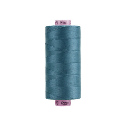 WonderFil - Efina - 1371m (1500y) - EF-068 - Dragonfly Blue - 60wt/2Ply Gassed Egyptian Cotton