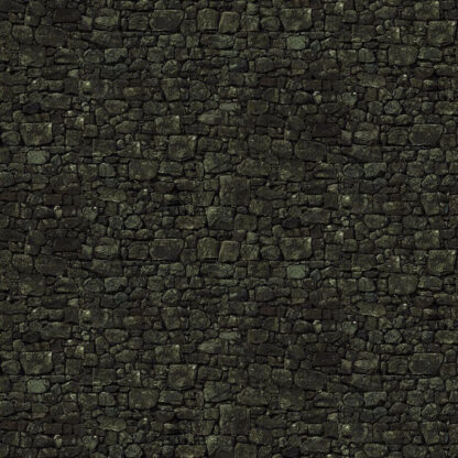 100% Cotton - Dragons Lair Castle Wall - CD3071-BRN - Brown - Timeless Treasures