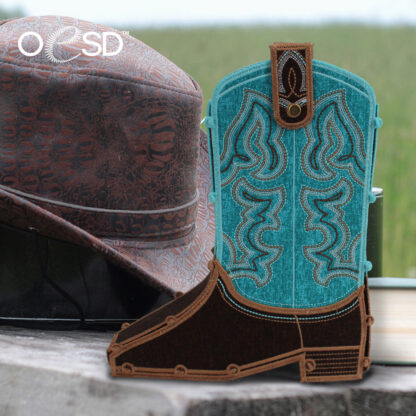 OESD - Embroidery Design - Freestanding Cowboy Boots - Image 2