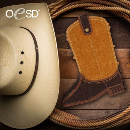 OESD - Embroidery Design - Freestanding Cowboy Boots - Image 4