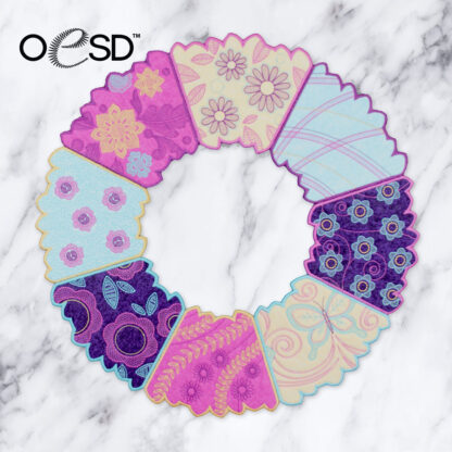 OESD - Embroidery Design - Freestanding Floral Wreaths - Image 2