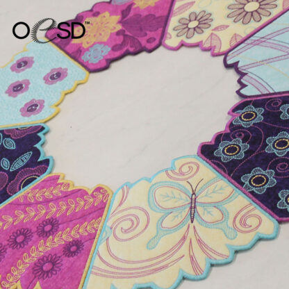 OESD - Embroidery Design - Freestanding Floral Wreaths - Image 3