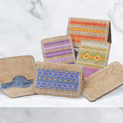 OESD - Embroidery Design - Tapestry Cork Wallets