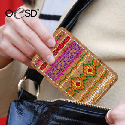 OESD - Embroidery Design - Tapestry Cork Wallets - Image 2