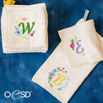 OESD - Embroidery Design - Mini Floral Monograms - Image 3