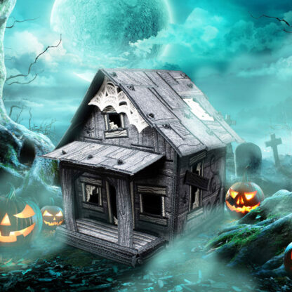 OESD - Embroidery Design - Freestanding Spooky Shack