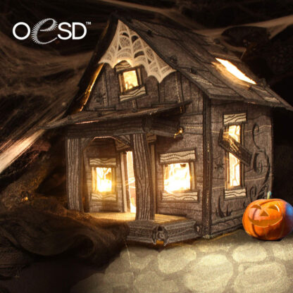 OESD - Embroidery Design - Freestanding Spooky Shack - Image 3