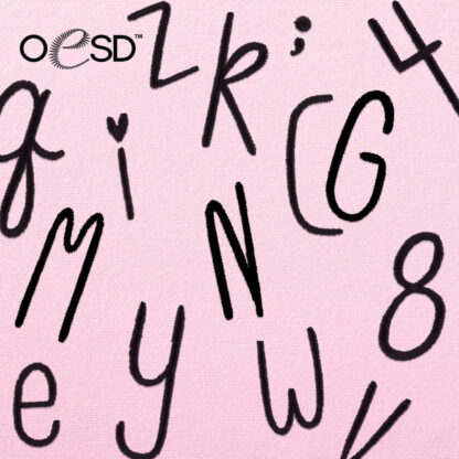 OESD - Embroidery Design - Hailey's Alphabet - Image 3