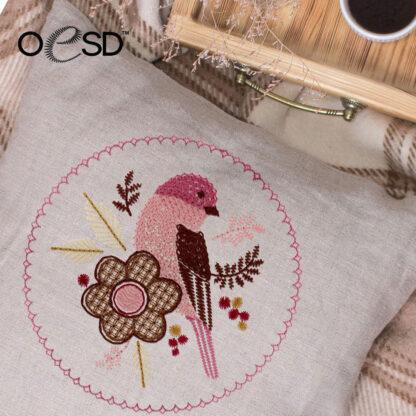 OESD - Embroidery Design - Heirloom Birds - Image 3