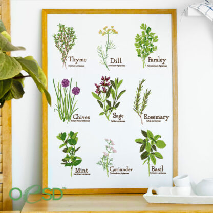 OESD - Embroidery Design - Herb Garden - Image 2