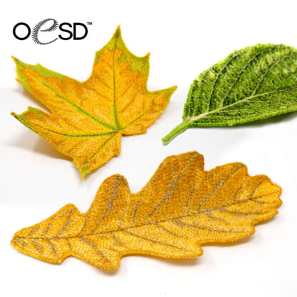 OESD - Embroidery Design - Freestanding Autumn Leaves - Image 2