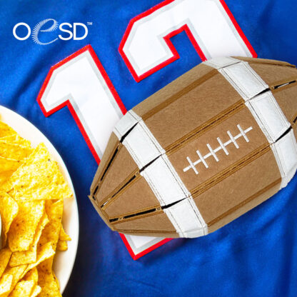 OESD - Embroidery Design - Freestanding Football Bowl - Image 2