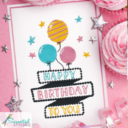 OESD - Embroidery Design - Birthday Wishes - Image 3