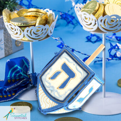 OESD - Embroidery Design - Freestanding Dreidel - Image 3