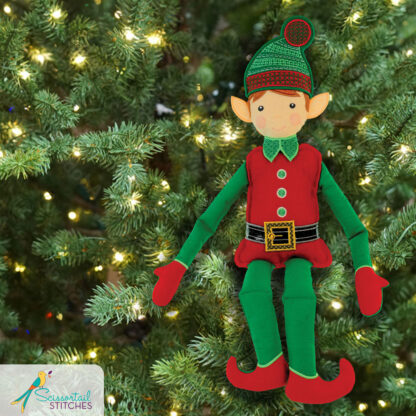 OESD - Embroidery Design - Bobbin the Elf - Image 2