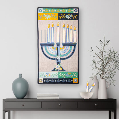 OESD - Embroidery Design - Light The Menorah Wall Hanging