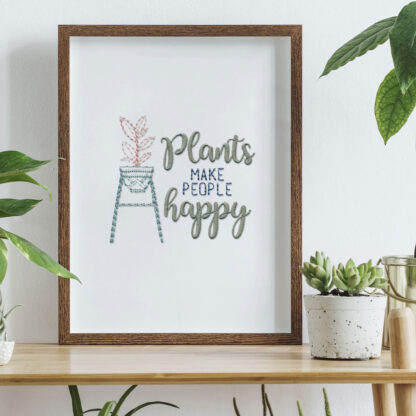 OESD - Embroidery Design - Happy Plants