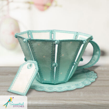 OESD - Embroidery Design - Freestanding Tea Cups - Image 4