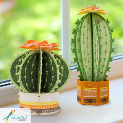 OESD - Embroidery Design - Freestanding Cacti - Image 3