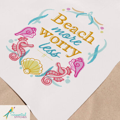 OESD - Embroidery Design - Life's A Beach - Image 2