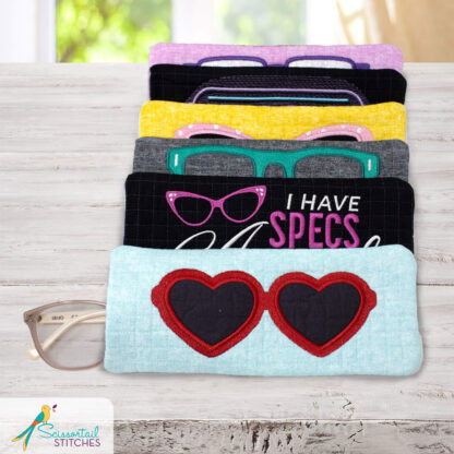 OESD - Embroidery Design - Spec-Tacular Eyeglass Cases - Image 3