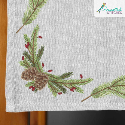 OESD - Embroidery Design - Winter Pines - Image 2