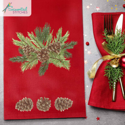 OESD - Embroidery Design - Winter Pines - Image 3