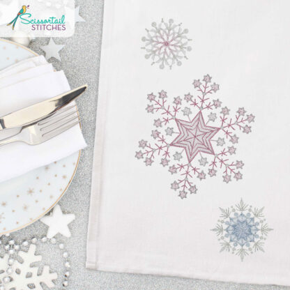 OESD - Embroidery Design - Ombre Snowflakes - Image 4