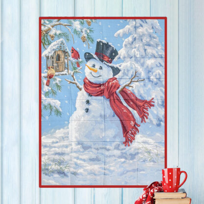 OESD - Embroidery Design - Happy Snowman by Dona Gelsinger