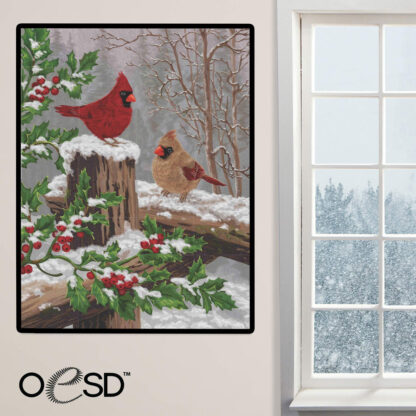 OESD - Embroidery Design - Winter Visitors by Dona Gelsinger - Image 3