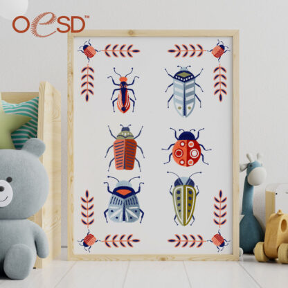 OESD - Embroidery Design - Beetle Bugs by Ammie Gomez - Image 2