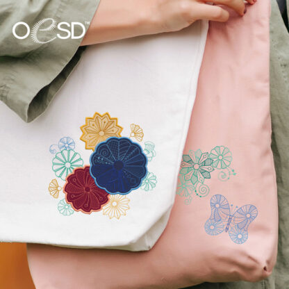 OESD - Embroidery Design - Dresden Daisies - Image 3