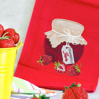 OESD - Embroidery Design - Strawberry Fields by Benartex Studios