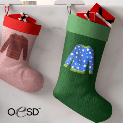 OESD - Embroidery Design - A Cozy Winter by Cherry Guidry - Image 2