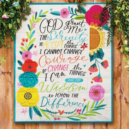 OESD - Embroidery Design - Serenity Prayer by Cynthia Frenette