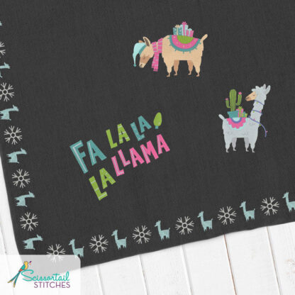 OESD - Embroidery Design - Happy Llama Days by Ammie Gomez - Image 3