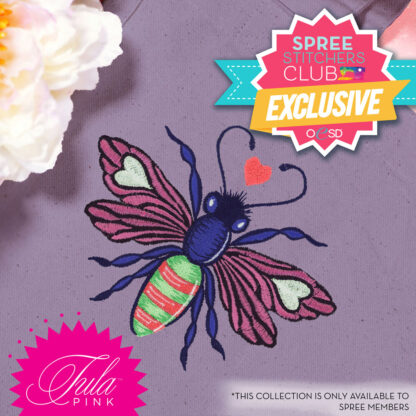 OESD - Embroidery Design - Tula Pink FreeBee