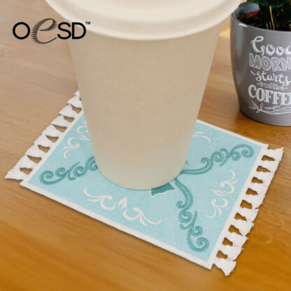 OESD - Embroidery Design - Ornate Mug Rugs - Image 2