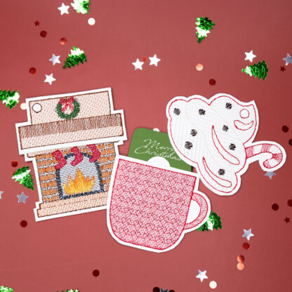 OESD - Embroidery Design - Merry Moments Gift Card Holders