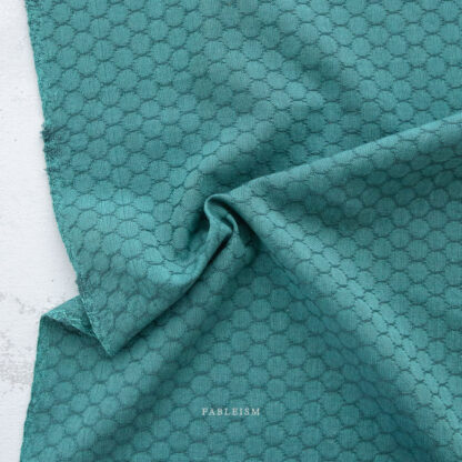 100% Cotton - Forest Forage Honeycomb - FORHC-12 - Pond - By Fableism