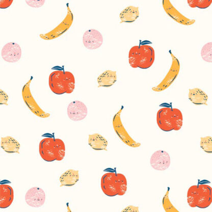 100% Cotton Flannel - Snuggles Capsule Flannel - F SNG11804 - Fruit Salad - Art Gallery Fabrics