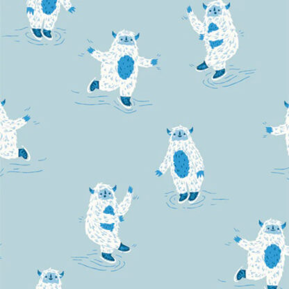 100% Cotton Flannel - Snuggles Capsule Flannel - F SNG11812 - Yappi Yeti - Art Gallery Fabrics