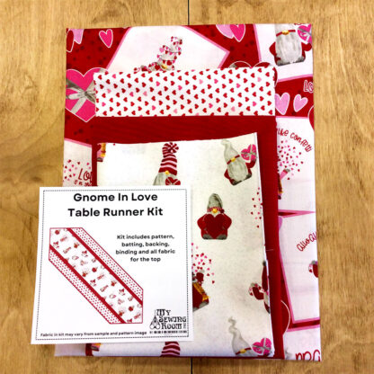 Quilt Kit - Gnomes in Love Table Runner Kit