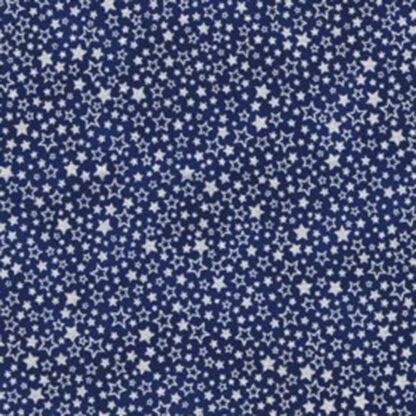 100% Cotton Fabric - Holiday Charms - 19952-009 - Navy - Robert Kaufman