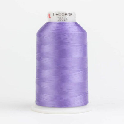 WonderFil - DecoBob - 6000m (6500yd) - DB314 - Lilac - 80wt/2Ply Cottonized Polyester Thread (King Cone)